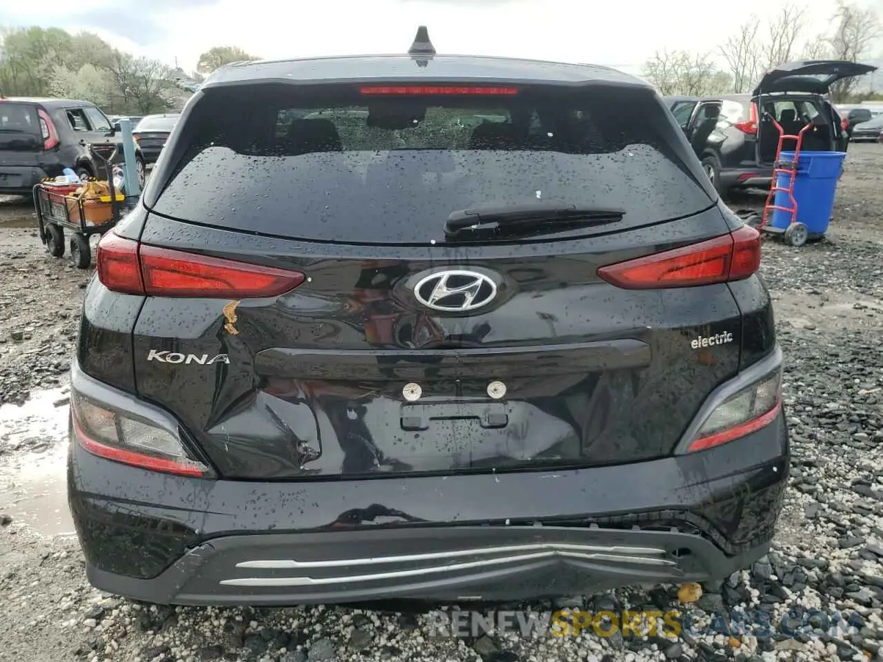 6 Photograph of a damaged car KM8K23AGXPU191490 HYUNDAI KONA 2023