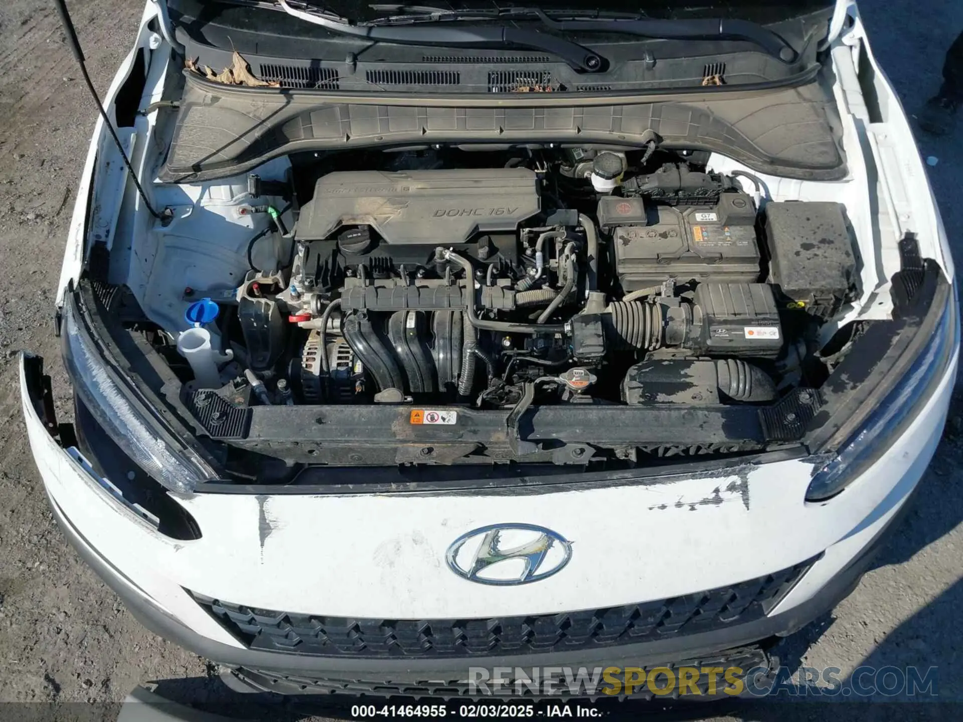 10 Photograph of a damaged car KM8K2CAB0PU061691 HYUNDAI KONA 2023