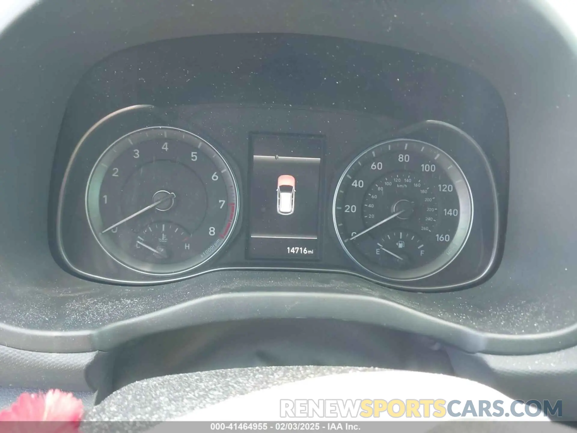 7 Photograph of a damaged car KM8K2CAB0PU061691 HYUNDAI KONA 2023