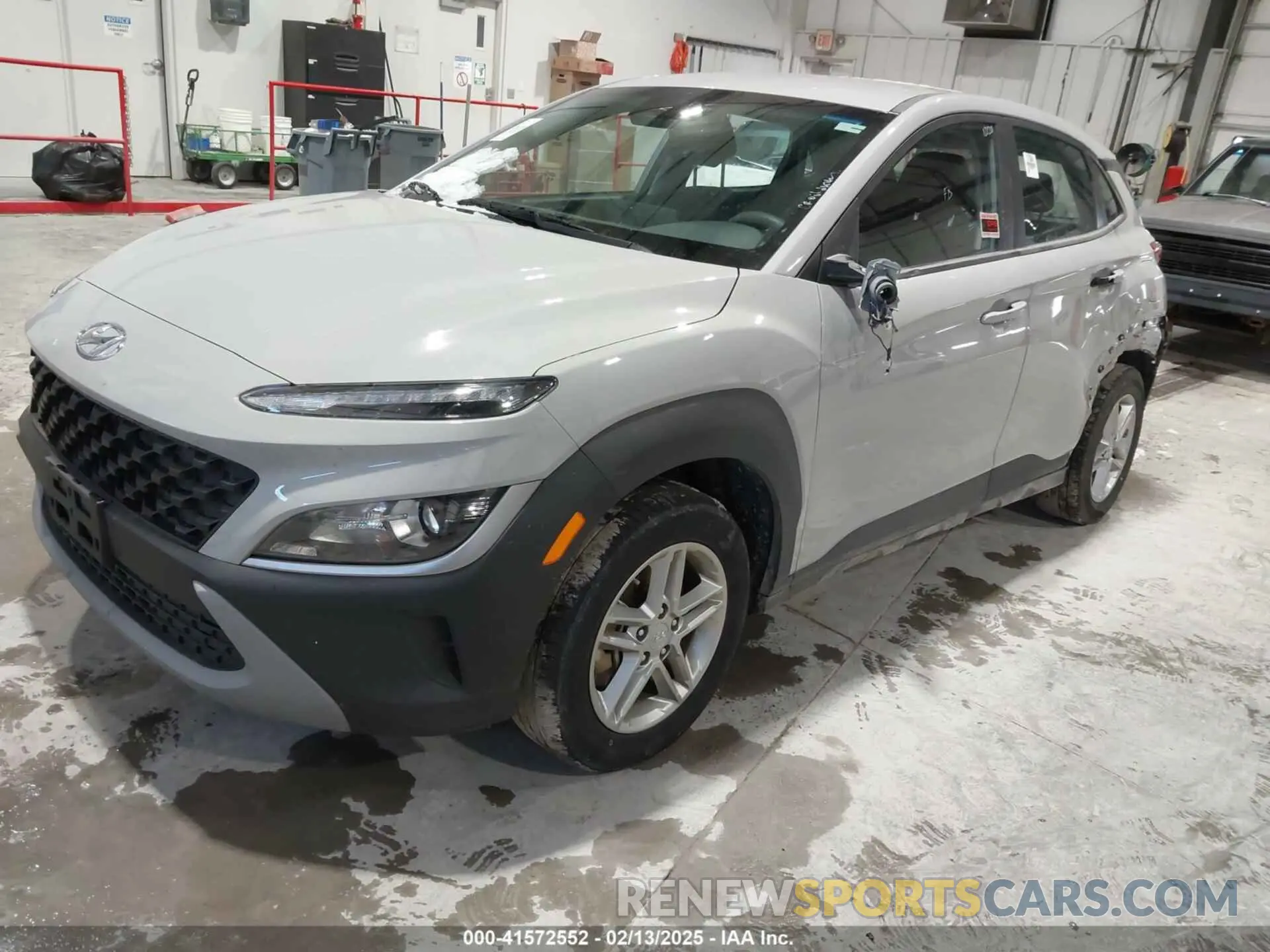 2 Photograph of a damaged car KM8K2CAB2PU013965 HYUNDAI KONA 2023