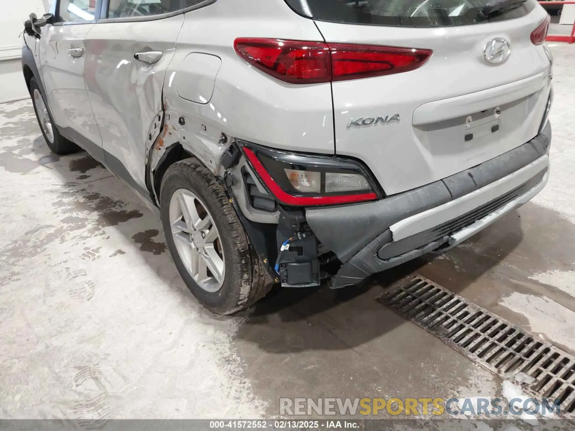 6 Photograph of a damaged car KM8K2CAB2PU013965 HYUNDAI KONA 2023