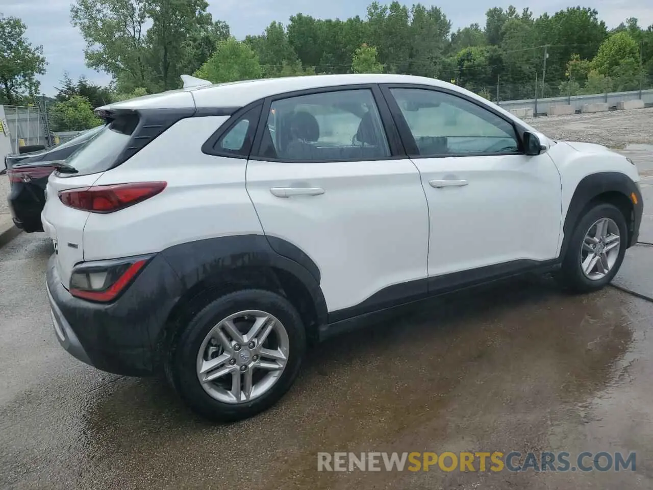 3 Photograph of a damaged car KM8K2CAB2PU035920 HYUNDAI KONA 2023