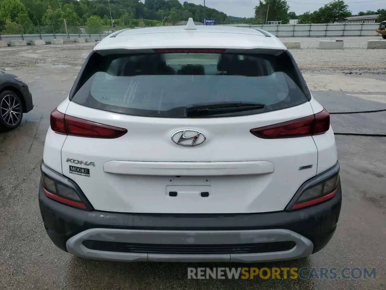 6 Photograph of a damaged car KM8K2CAB2PU035920 HYUNDAI KONA 2023