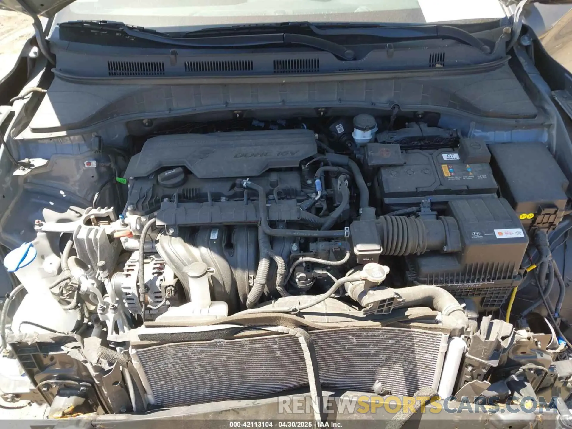 10 Photograph of a damaged car KM8K2CAB2PU042124 HYUNDAI KONA 2023