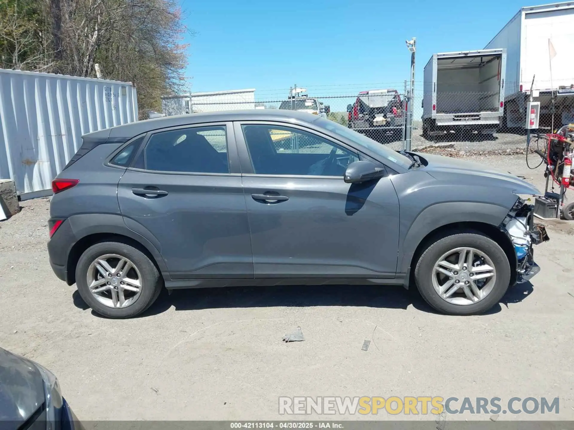 14 Photograph of a damaged car KM8K2CAB2PU042124 HYUNDAI KONA 2023