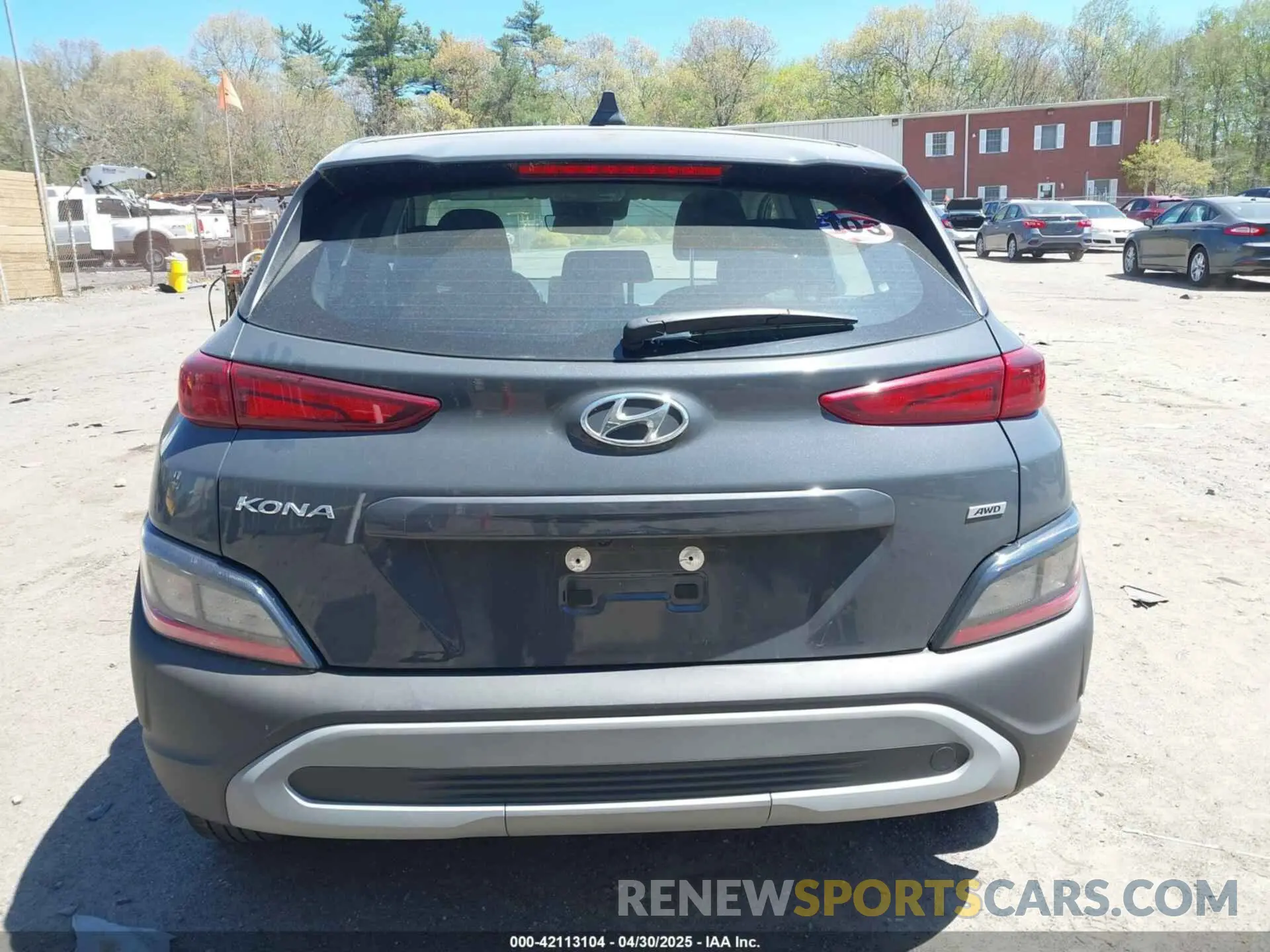17 Photograph of a damaged car KM8K2CAB2PU042124 HYUNDAI KONA 2023