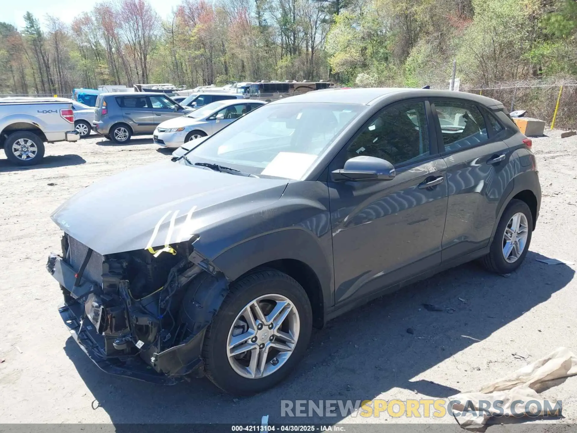 2 Photograph of a damaged car KM8K2CAB2PU042124 HYUNDAI KONA 2023