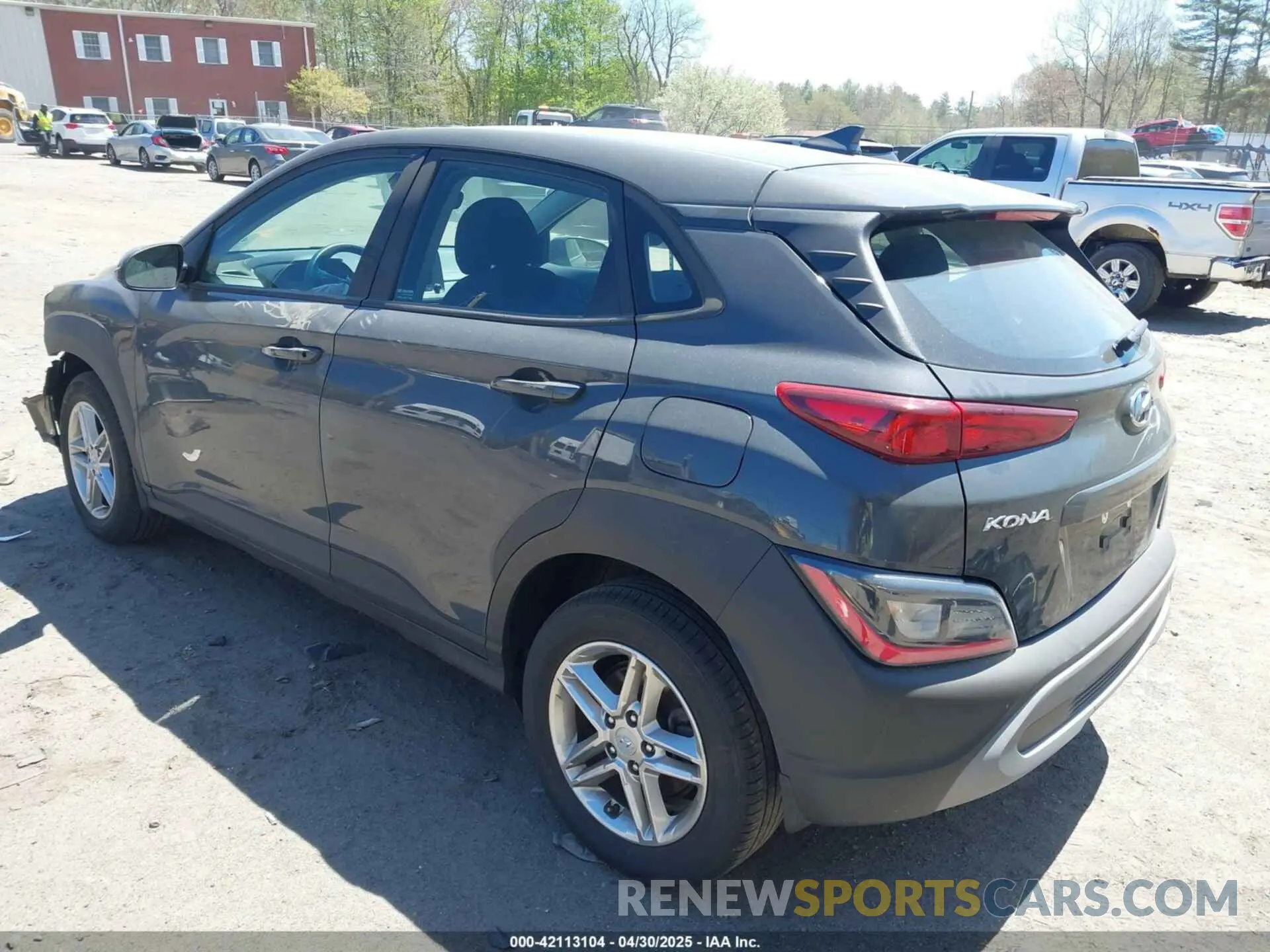 3 Photograph of a damaged car KM8K2CAB2PU042124 HYUNDAI KONA 2023