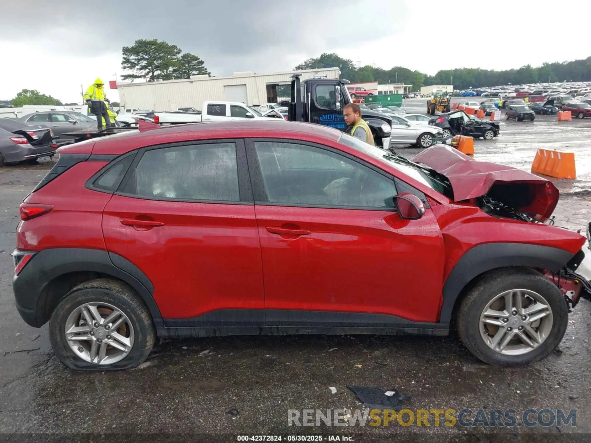 13 Photograph of a damaged car KM8K2CAB3PU056890 HYUNDAI KONA 2023