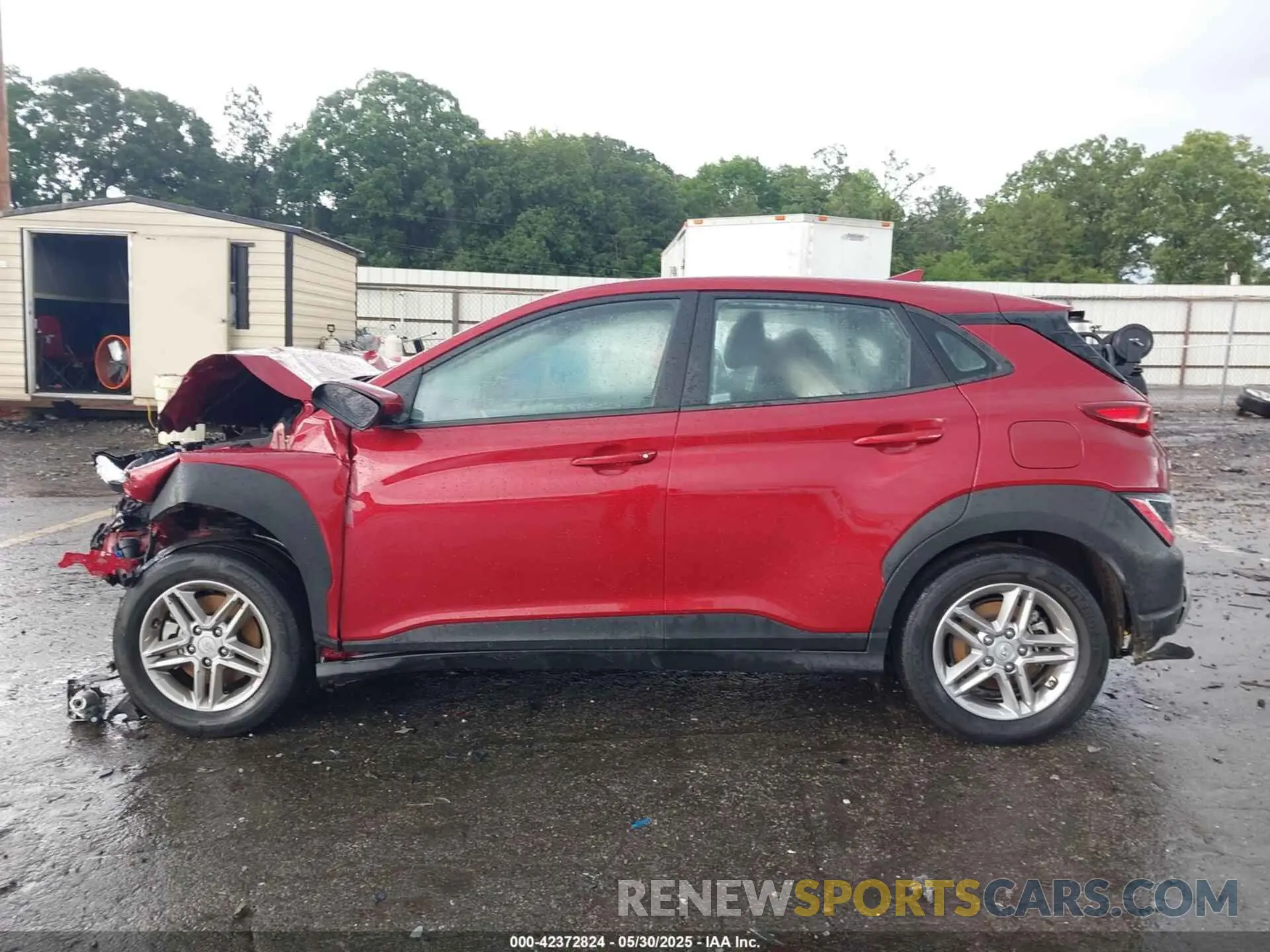 14 Photograph of a damaged car KM8K2CAB3PU056890 HYUNDAI KONA 2023