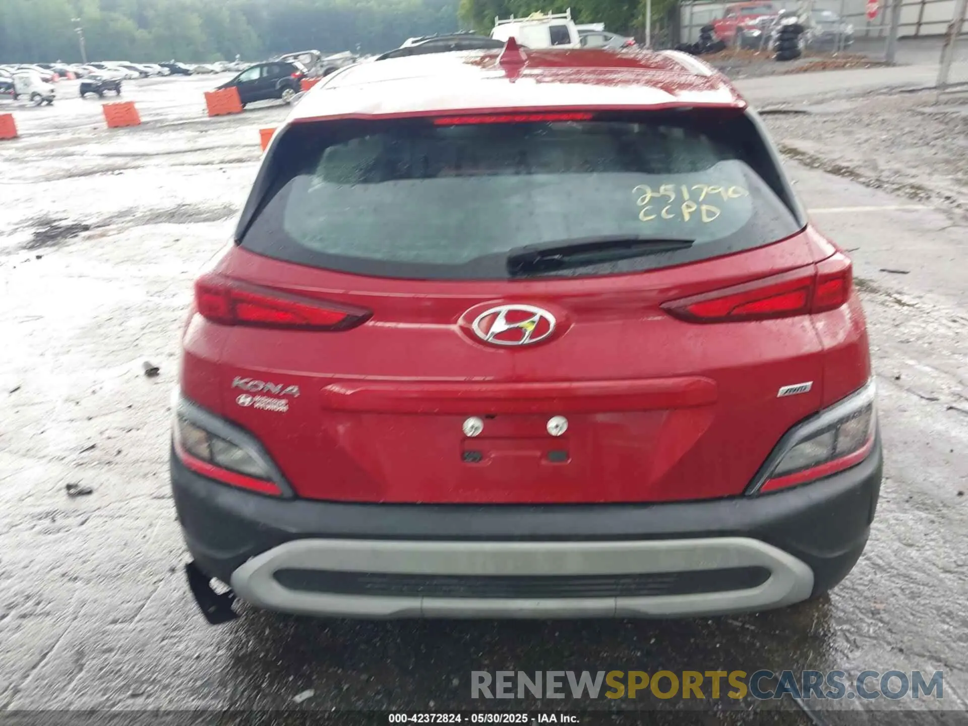 16 Photograph of a damaged car KM8K2CAB3PU056890 HYUNDAI KONA 2023