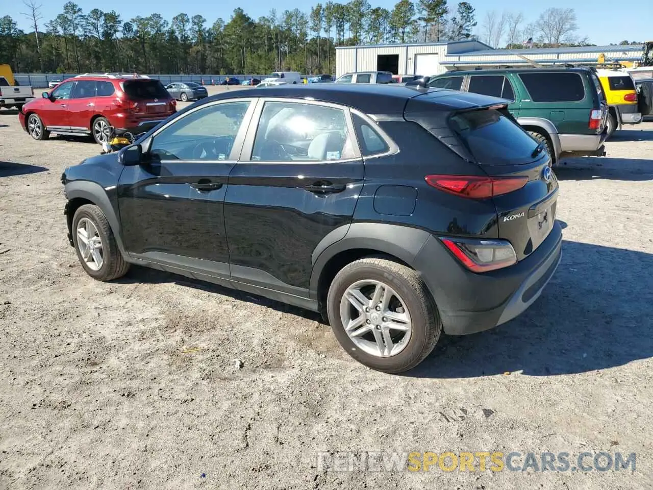 2 Photograph of a damaged car KM8K2CAB4PU020609 HYUNDAI KONA 2023