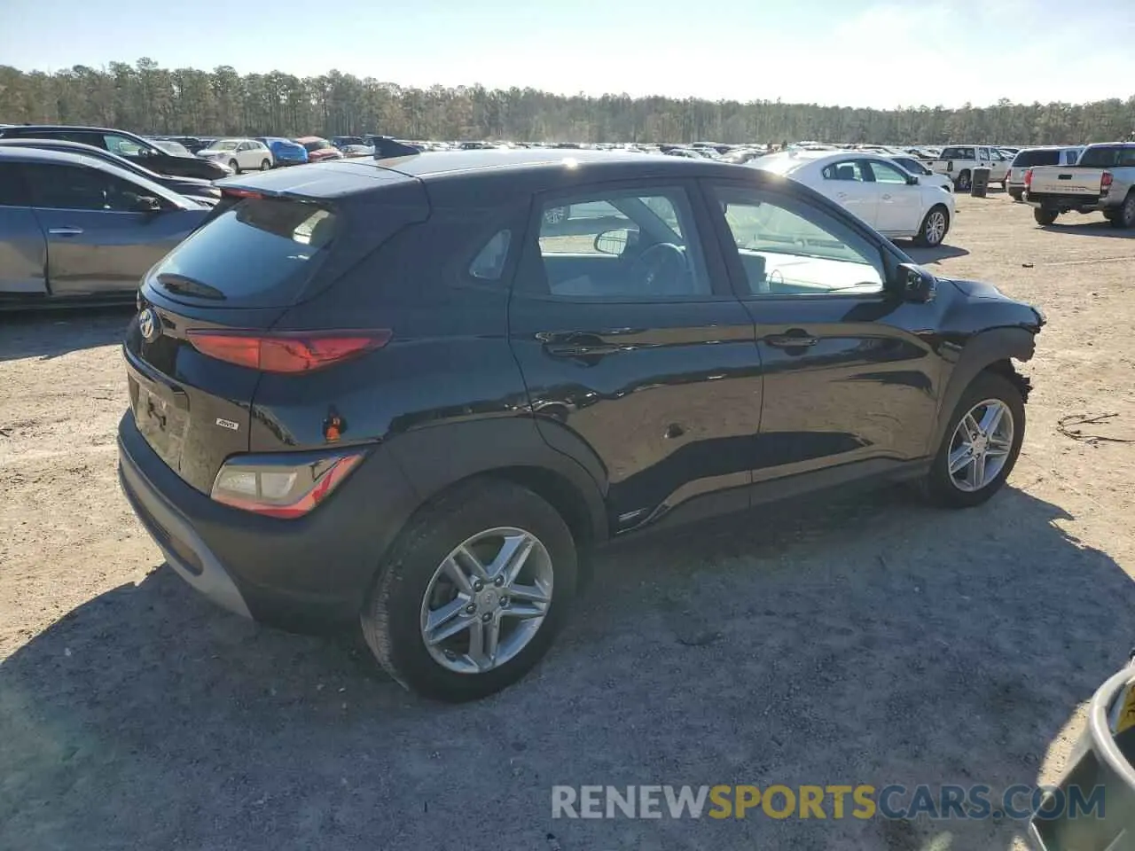 3 Photograph of a damaged car KM8K2CAB4PU020609 HYUNDAI KONA 2023
