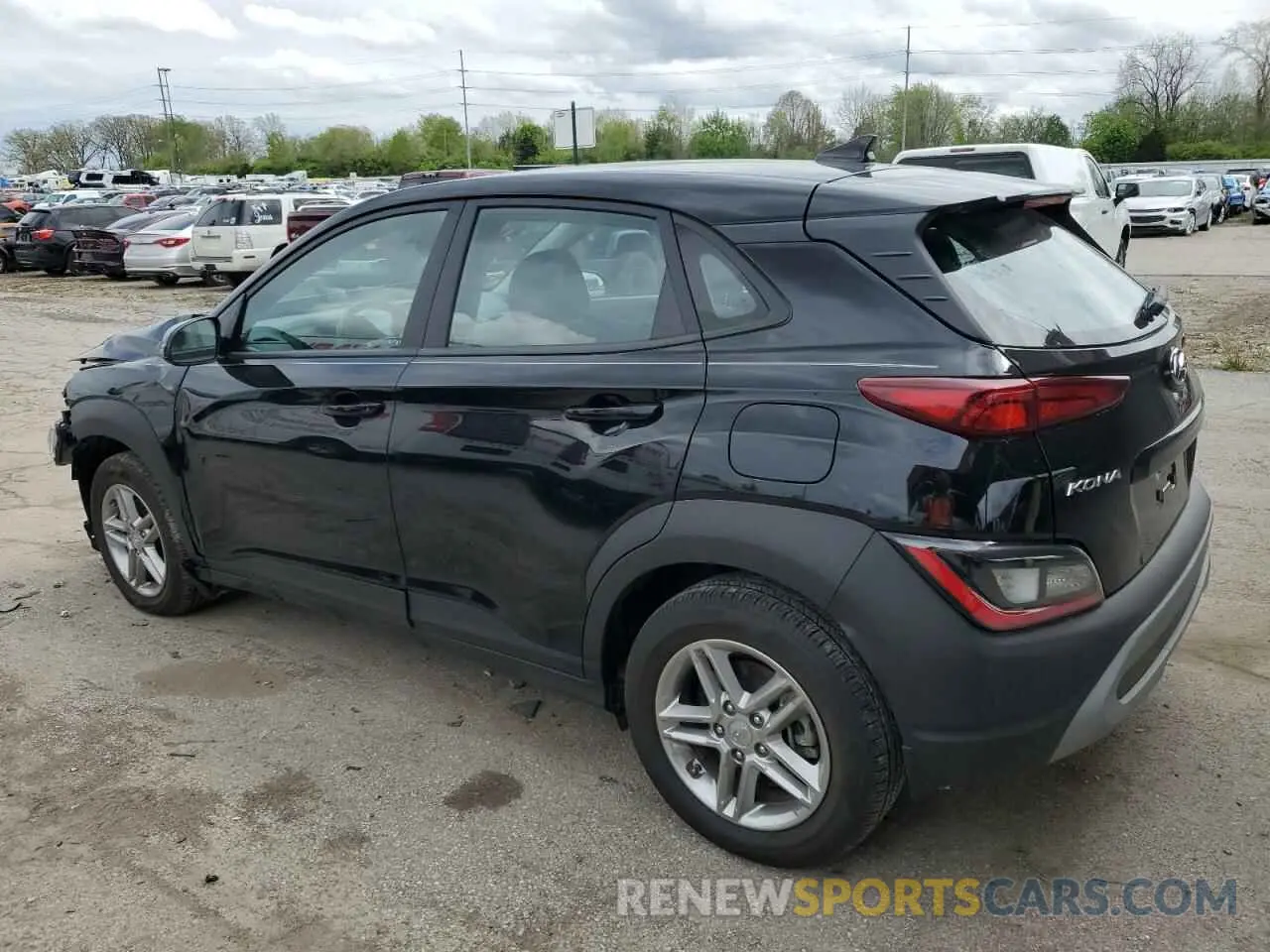 2 Photograph of a damaged car KM8K2CAB4PU995675 HYUNDAI KONA 2023