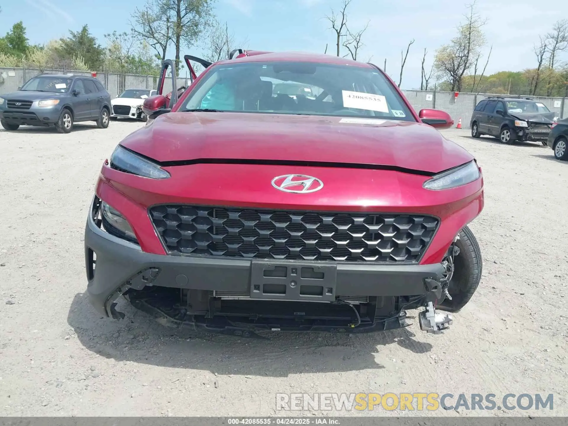 13 Photograph of a damaged car KM8K2CAB5PU058799 HYUNDAI KONA 2023