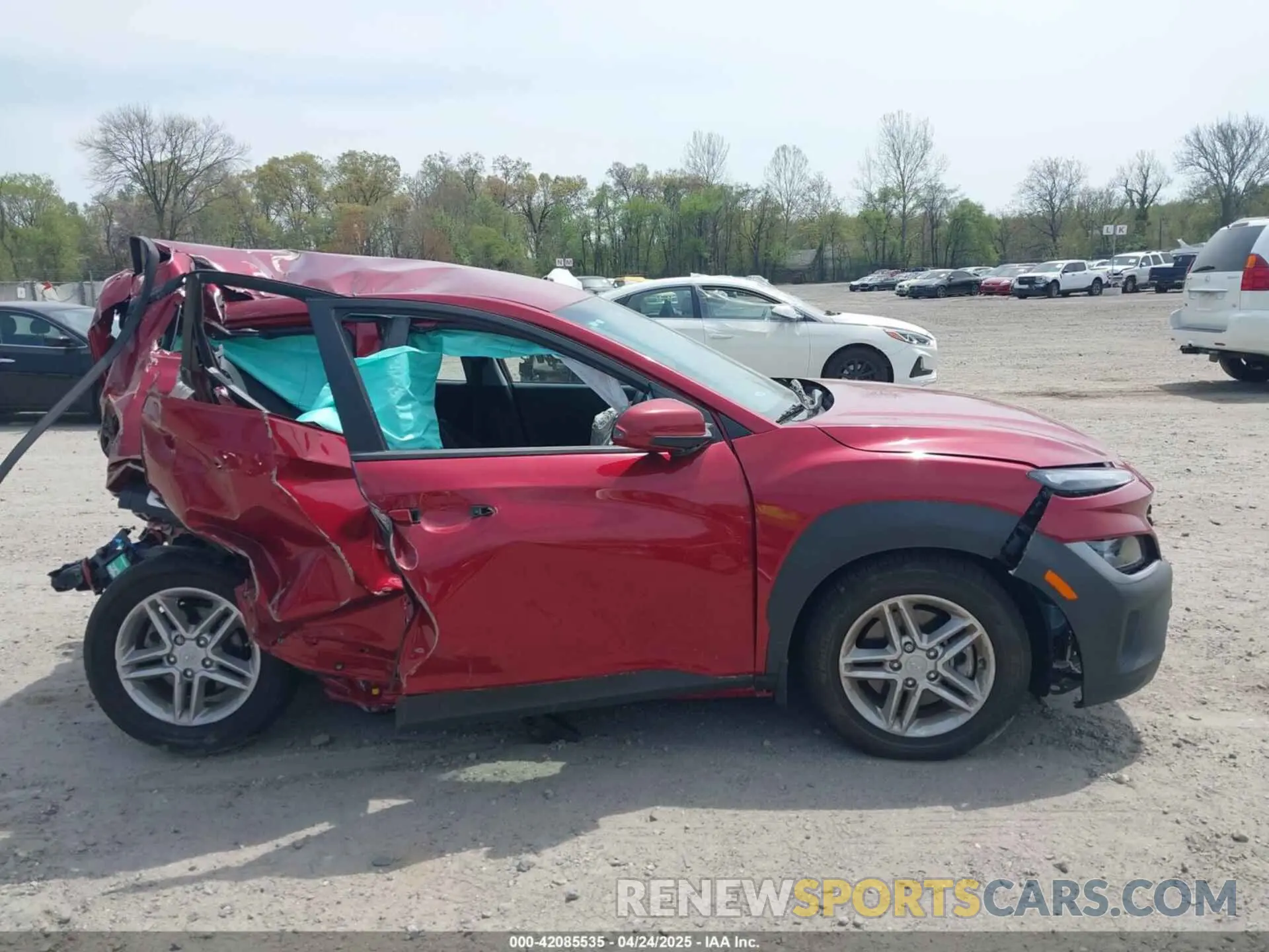 14 Photograph of a damaged car KM8K2CAB5PU058799 HYUNDAI KONA 2023