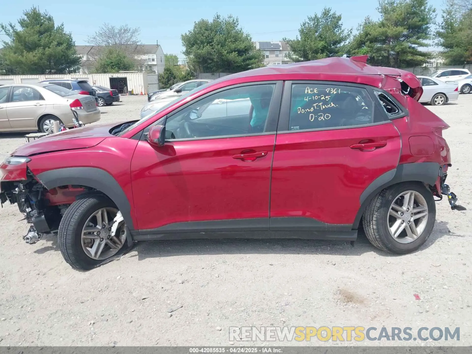 15 Photograph of a damaged car KM8K2CAB5PU058799 HYUNDAI KONA 2023