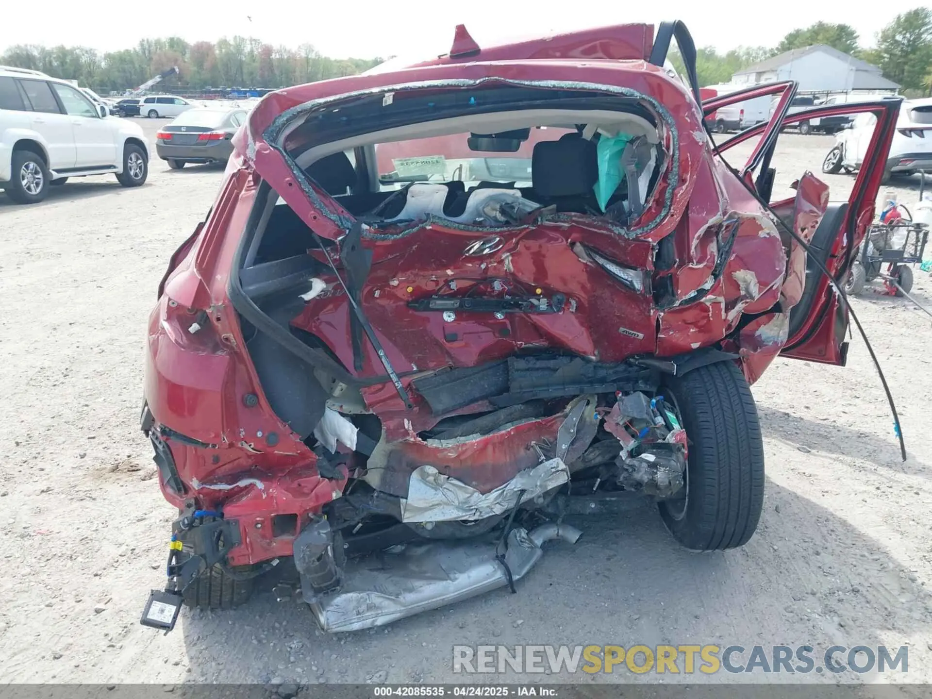 6 Photograph of a damaged car KM8K2CAB5PU058799 HYUNDAI KONA 2023