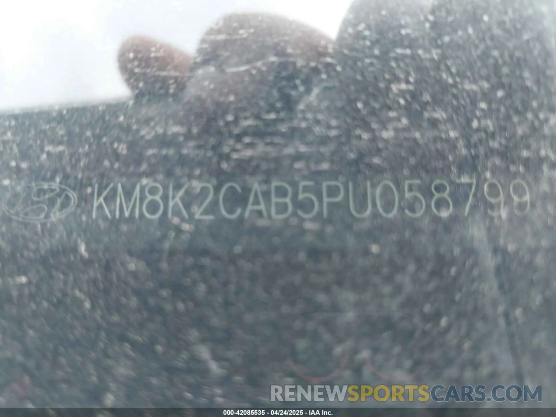9 Photograph of a damaged car KM8K2CAB5PU058799 HYUNDAI KONA 2023