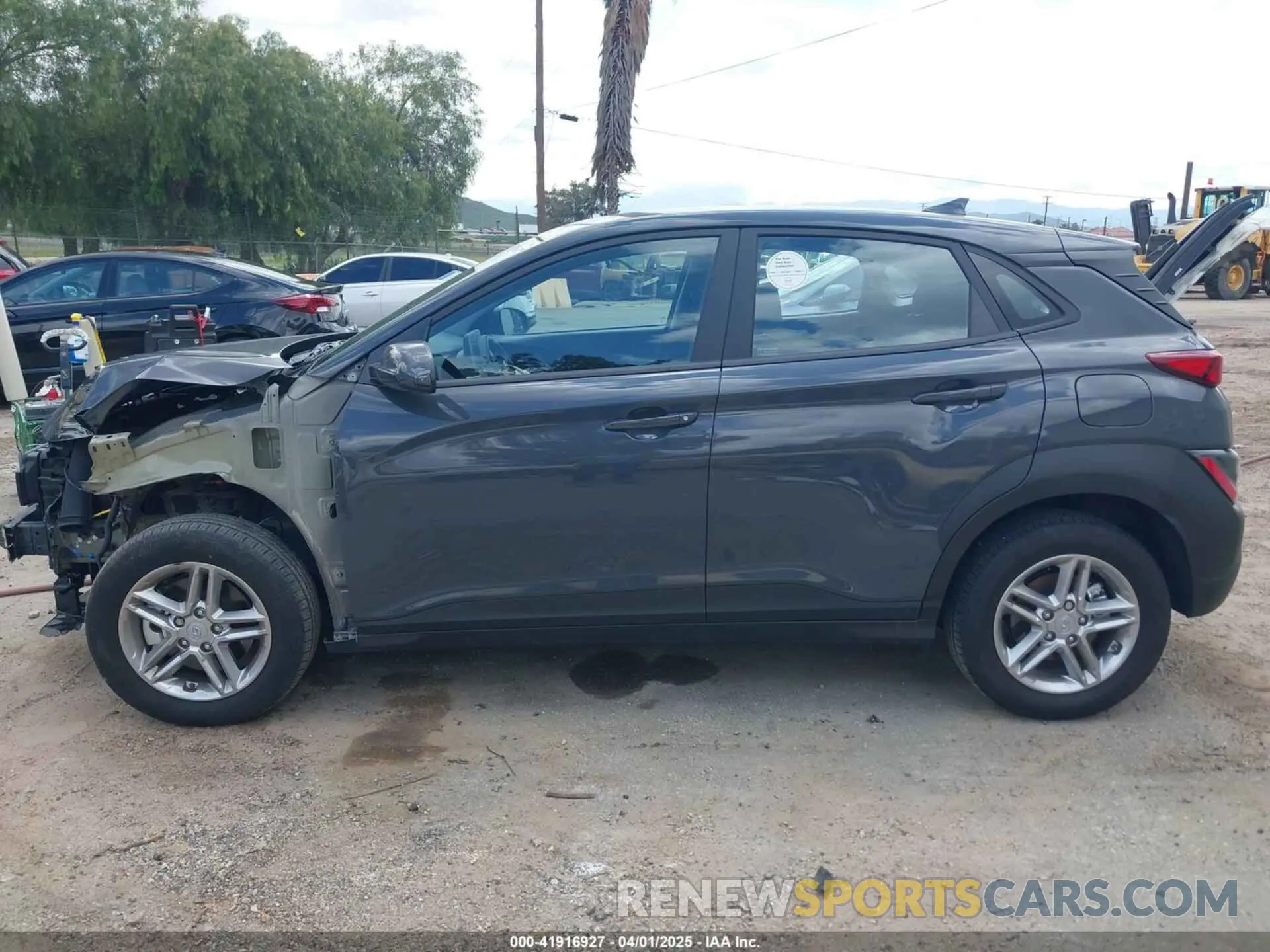14 Photograph of a damaged car KM8K2CAB6PU048024 HYUNDAI KONA 2023