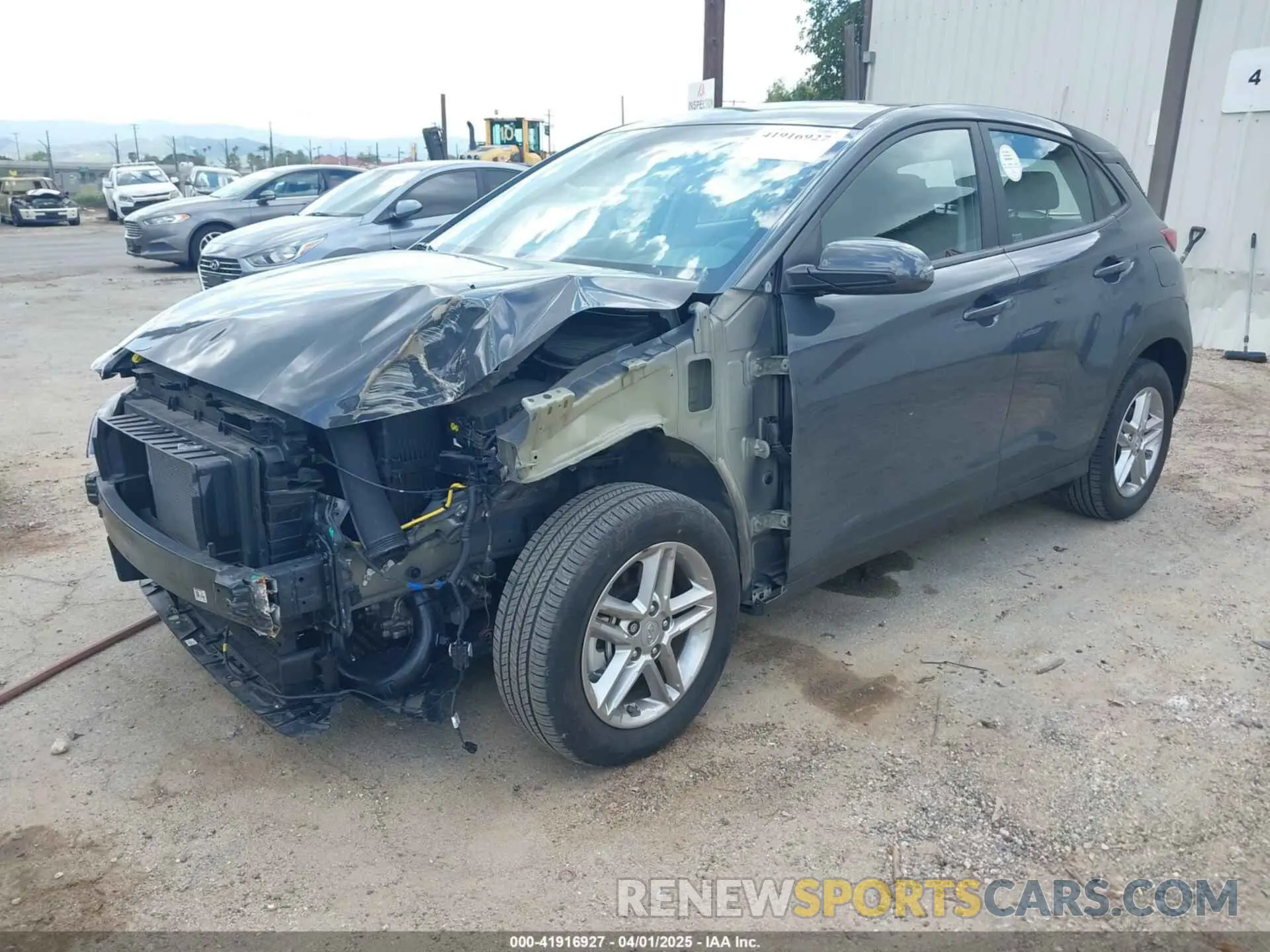 2 Photograph of a damaged car KM8K2CAB6PU048024 HYUNDAI KONA 2023