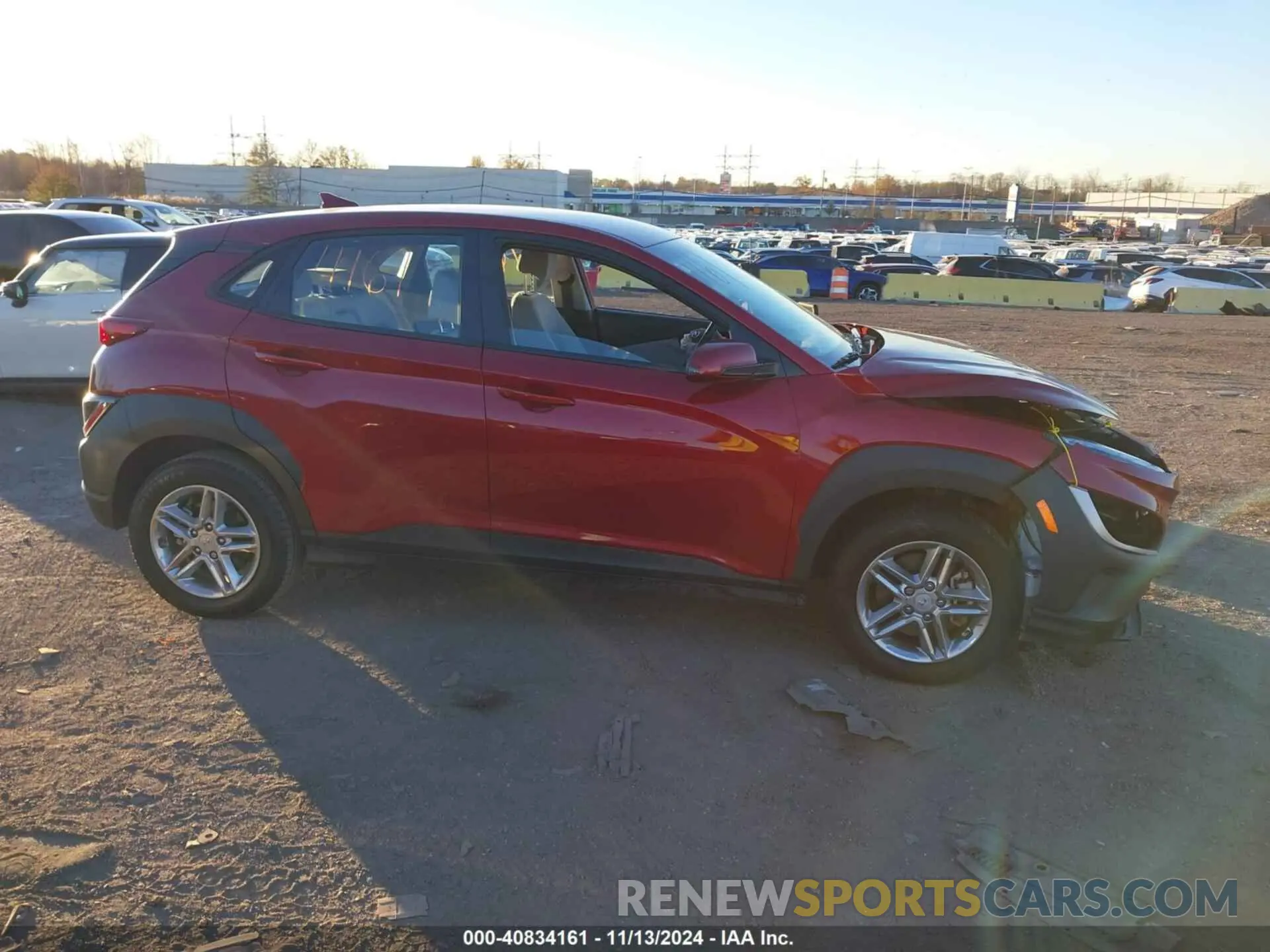 13 Photograph of a damaged car KM8K2CAB6PU048931 HYUNDAI KONA 2023