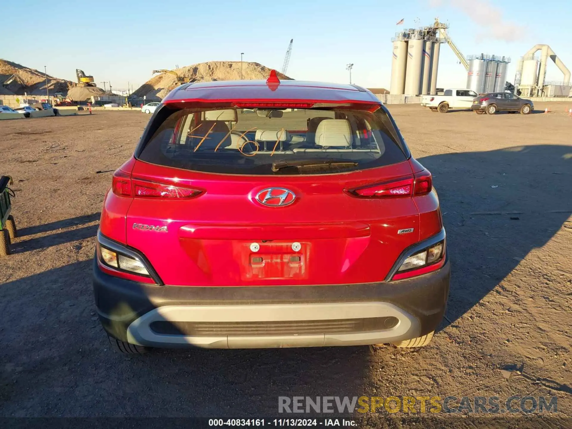 16 Photograph of a damaged car KM8K2CAB6PU048931 HYUNDAI KONA 2023