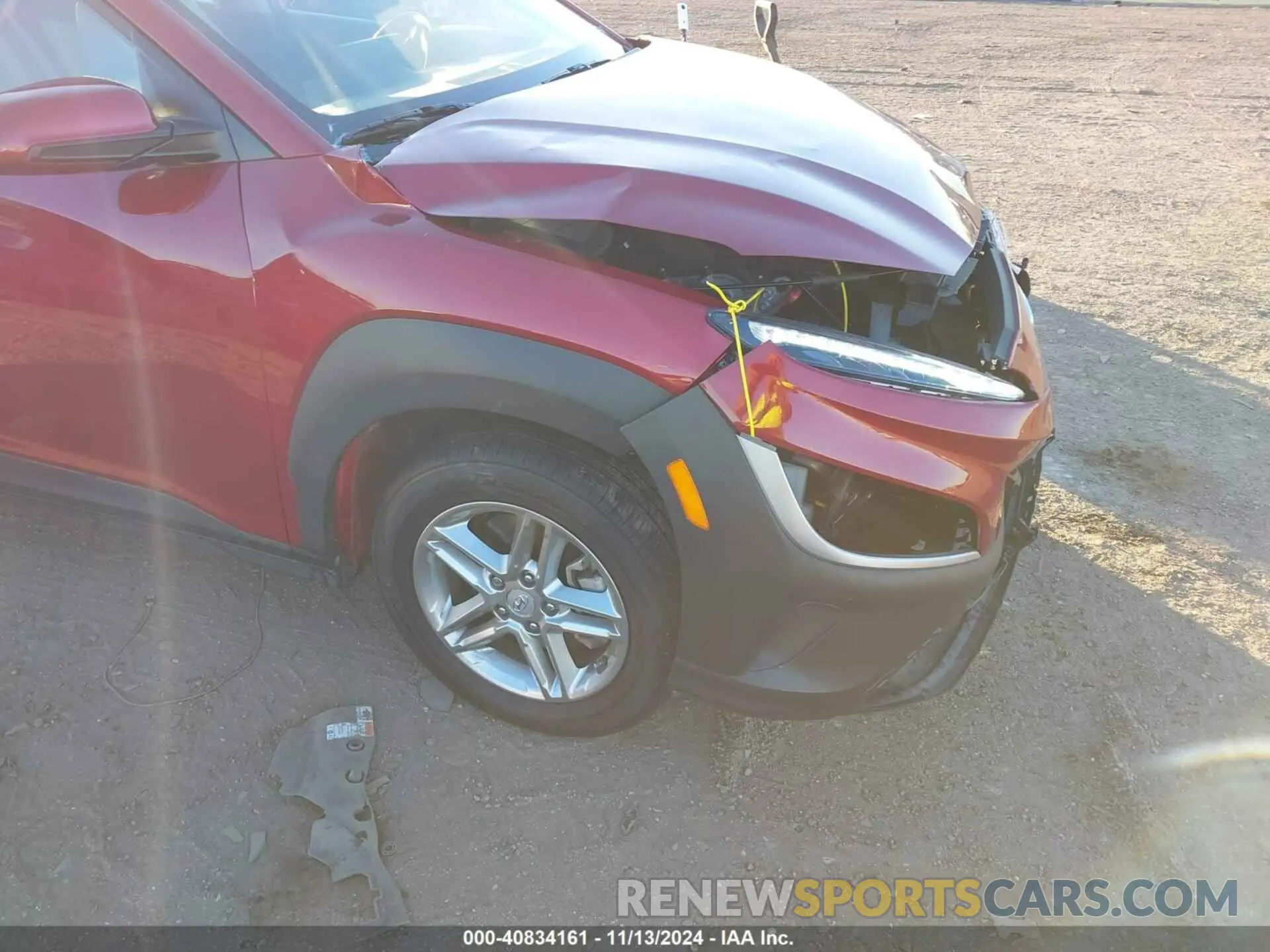 18 Photograph of a damaged car KM8K2CAB6PU048931 HYUNDAI KONA 2023