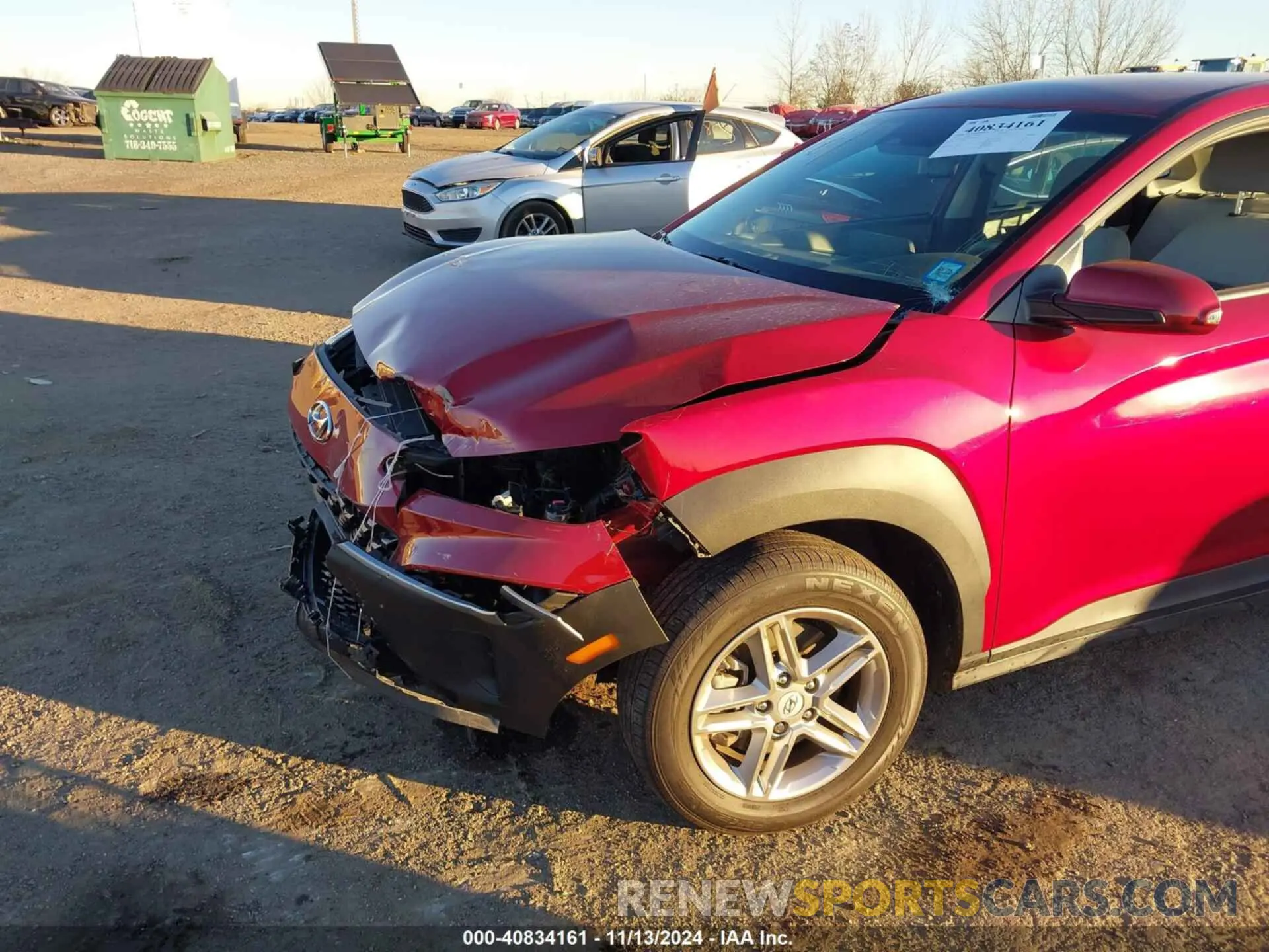19 Photograph of a damaged car KM8K2CAB6PU048931 HYUNDAI KONA 2023