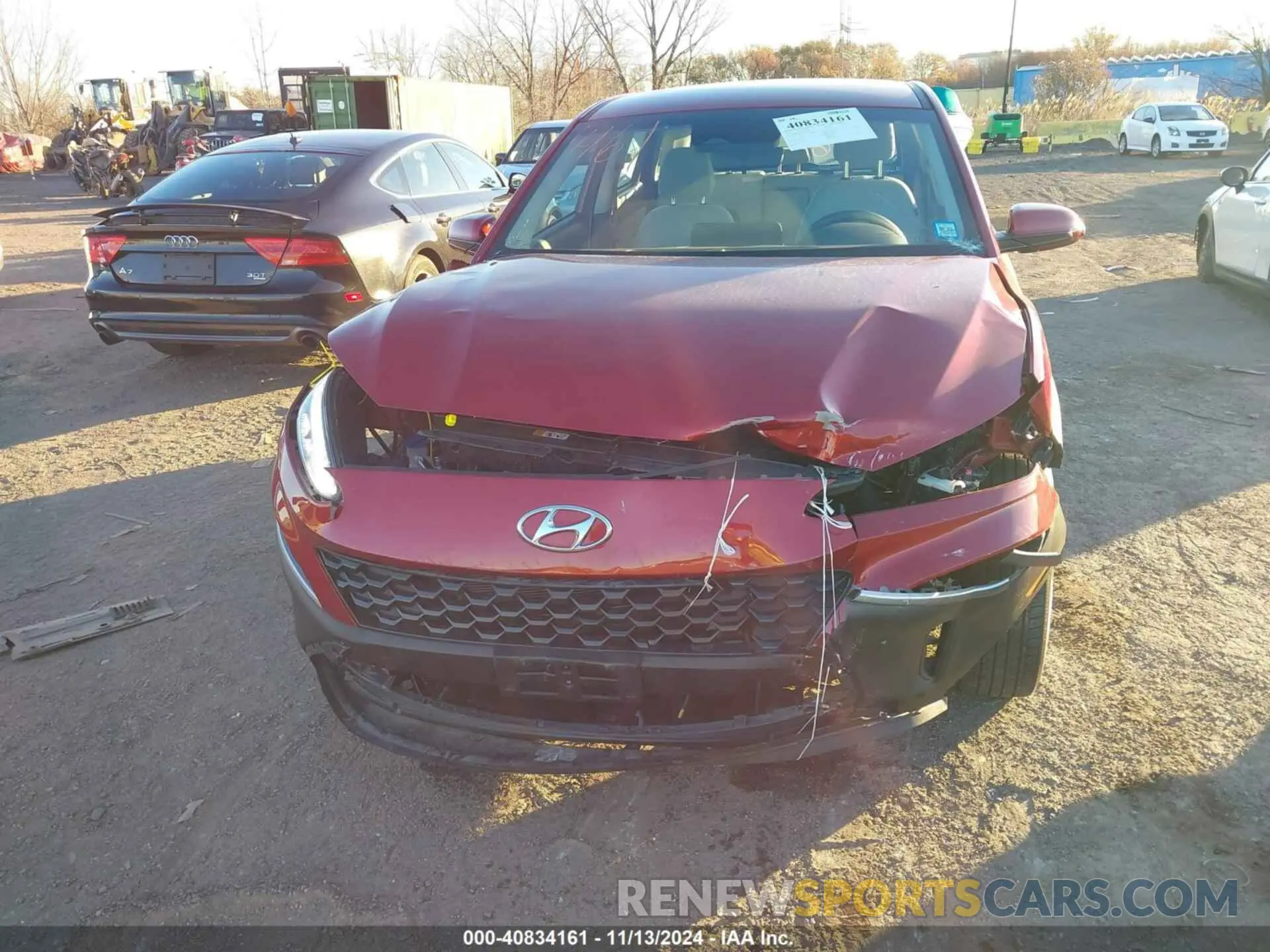 6 Photograph of a damaged car KM8K2CAB6PU048931 HYUNDAI KONA 2023