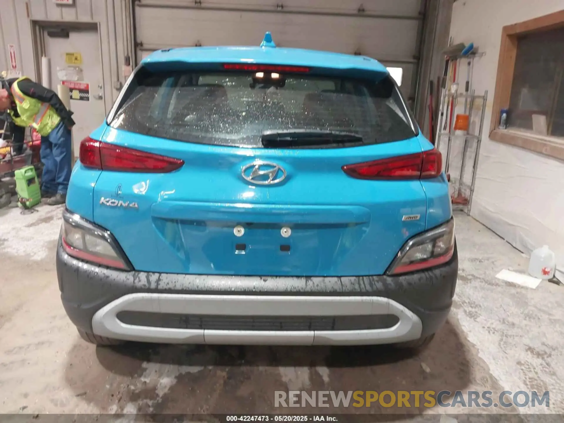 16 Photograph of a damaged car KM8K2CAB6PU930357 HYUNDAI KONA 2023