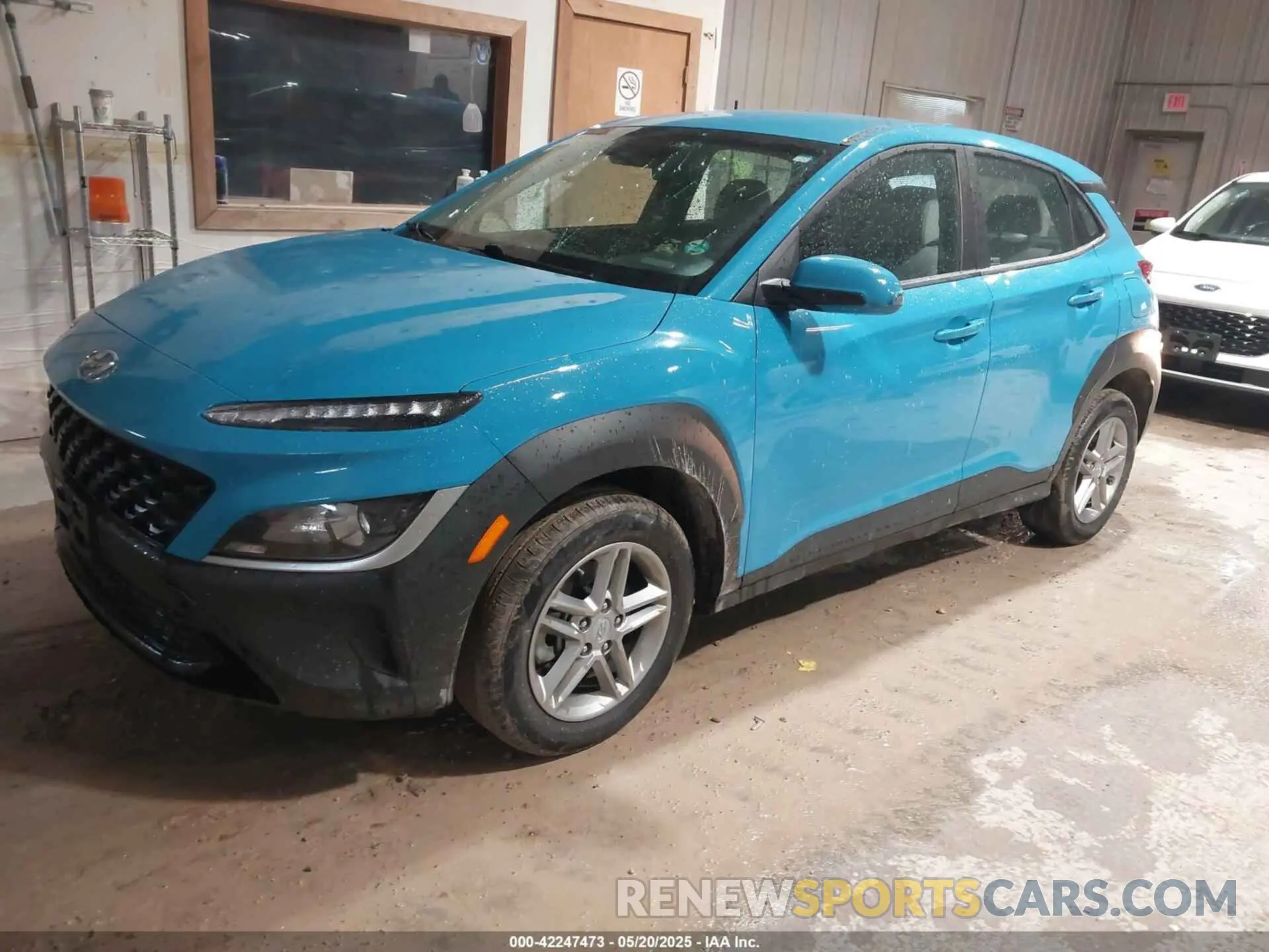 2 Photograph of a damaged car KM8K2CAB6PU930357 HYUNDAI KONA 2023