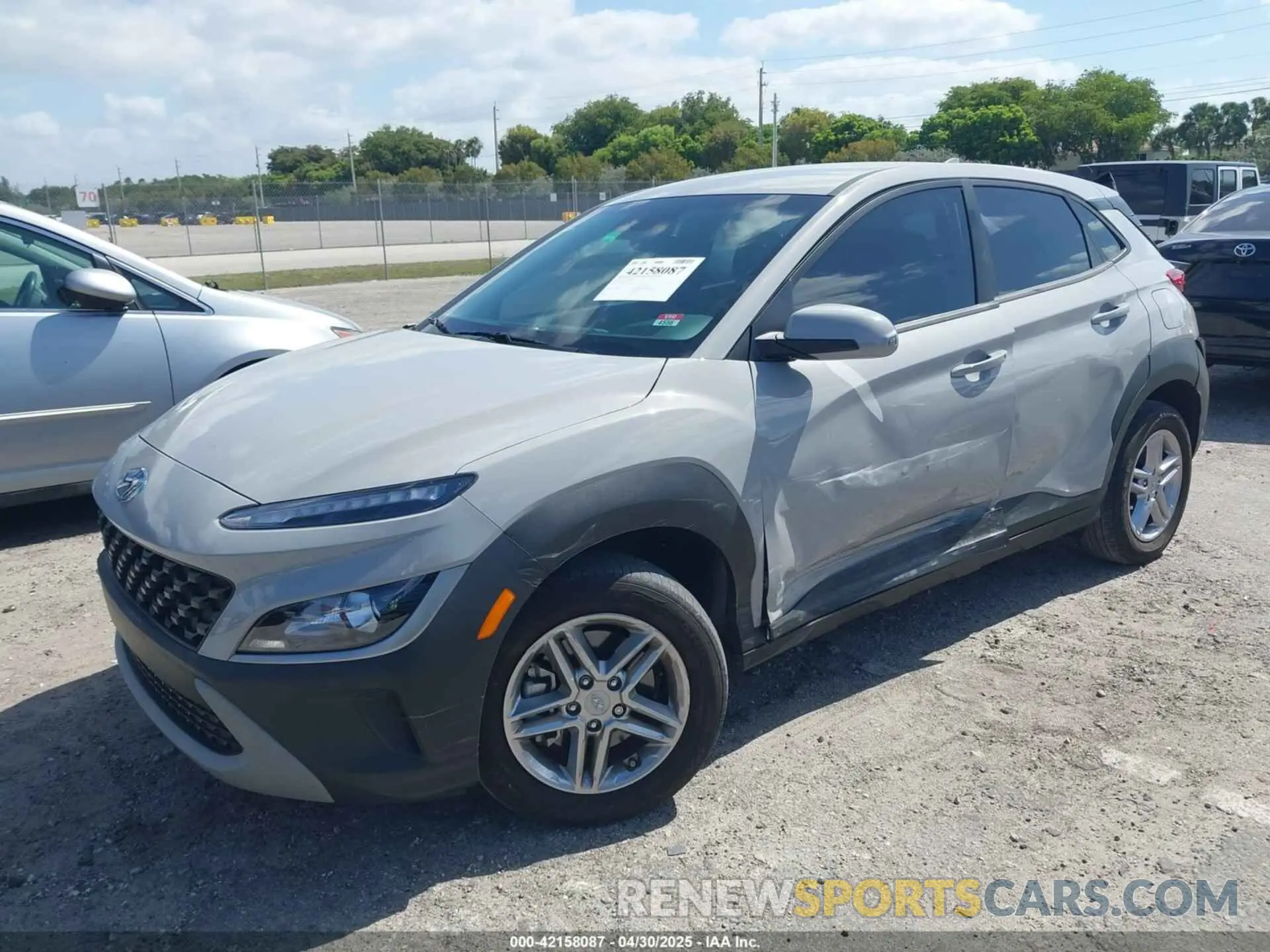 2 Photograph of a damaged car KM8K2CAB7PU049408 HYUNDAI KONA 2023