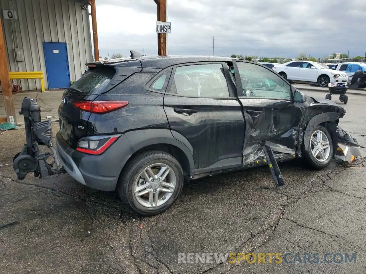 3 Photograph of a damaged car KM8K2CAB9PU930093 HYUNDAI KONA 2023