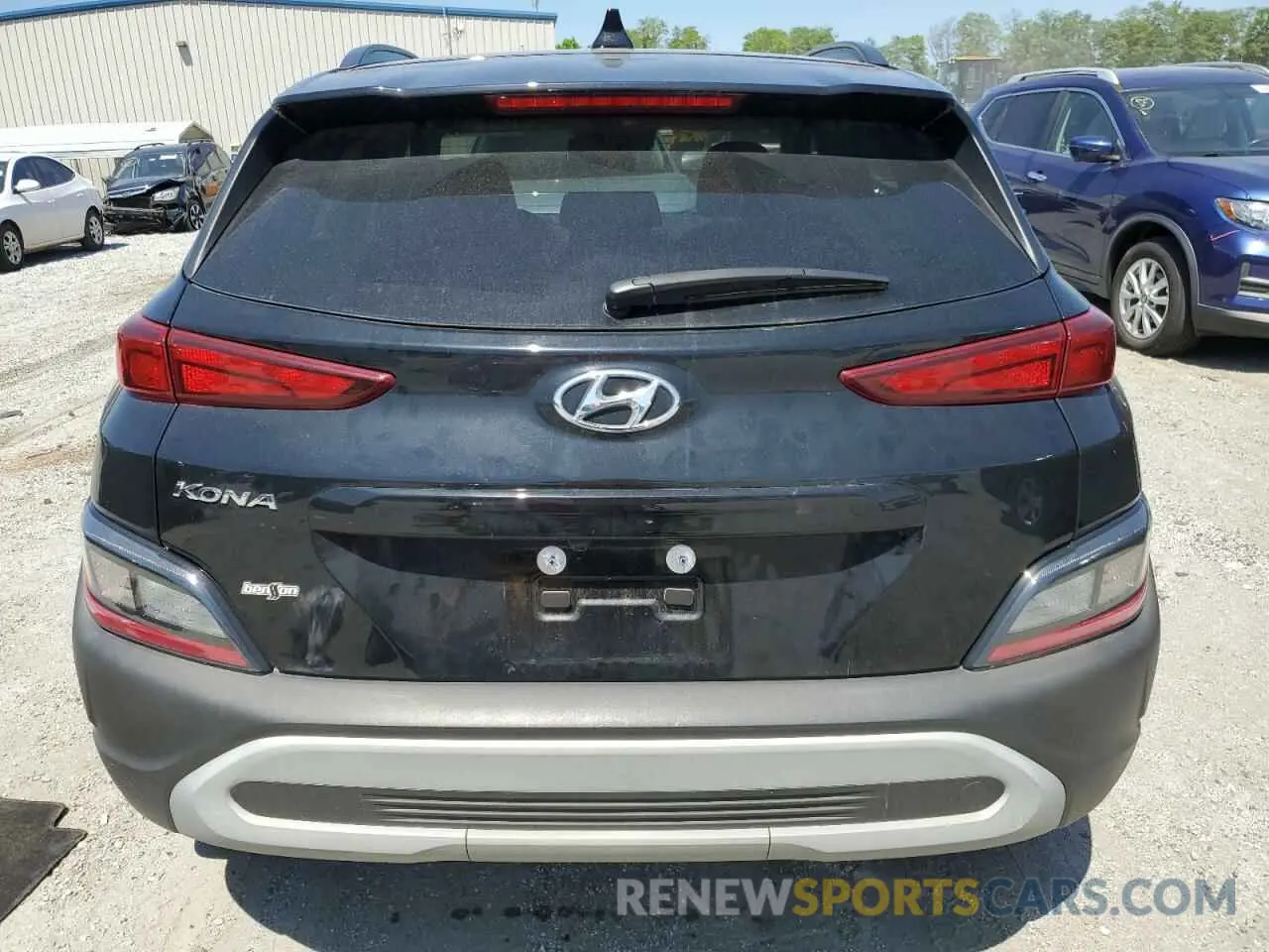 6 Photograph of a damaged car KM8K32AB0PU032540 HYUNDAI KONA 2023