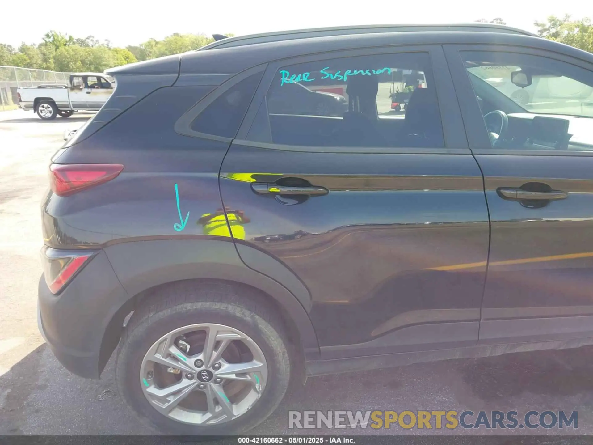17 Photograph of a damaged car KM8K32AB0PU936064 HYUNDAI KONA 2023