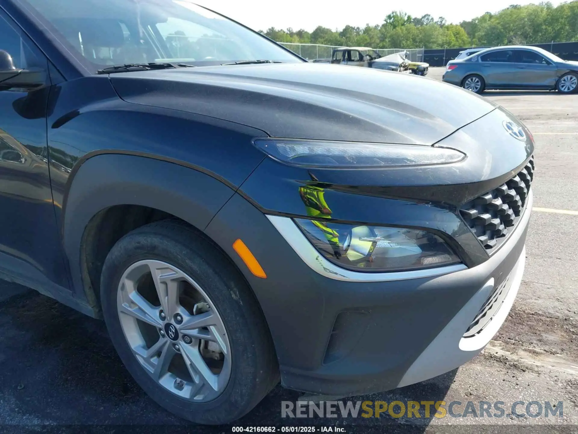 6 Photograph of a damaged car KM8K32AB0PU936064 HYUNDAI KONA 2023