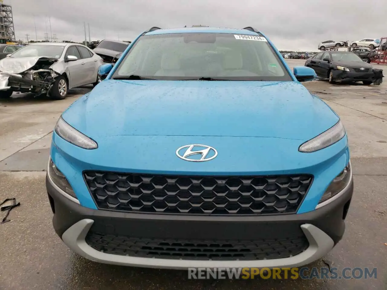 5 Photograph of a damaged car KM8K32AB0PU979500 HYUNDAI KONA 2023