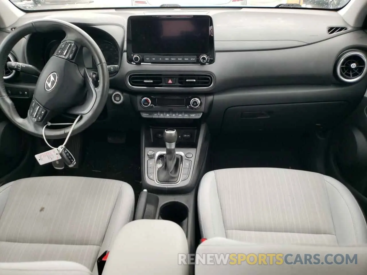 8 Photograph of a damaged car KM8K32AB0PU979500 HYUNDAI KONA 2023