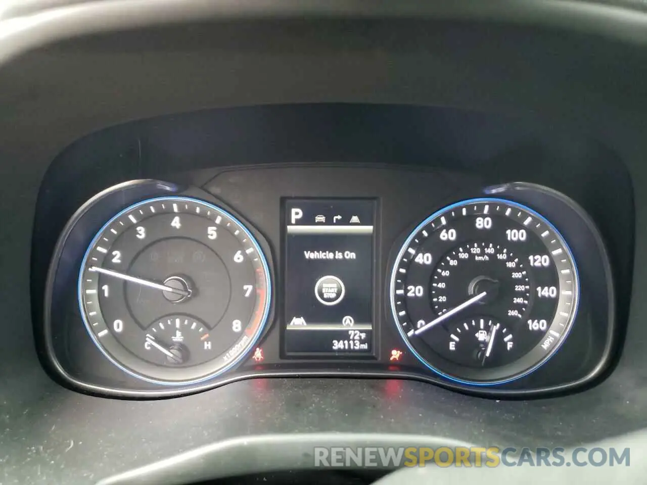 9 Photograph of a damaged car KM8K32AB0PU979500 HYUNDAI KONA 2023