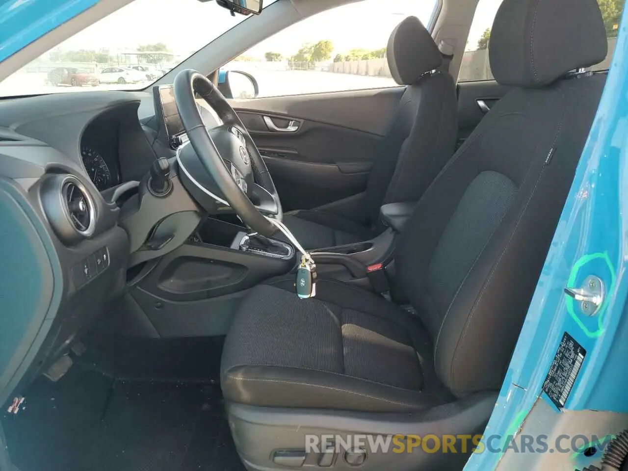 7 Photograph of a damaged car KM8K32AB1PU965573 HYUNDAI KONA 2023