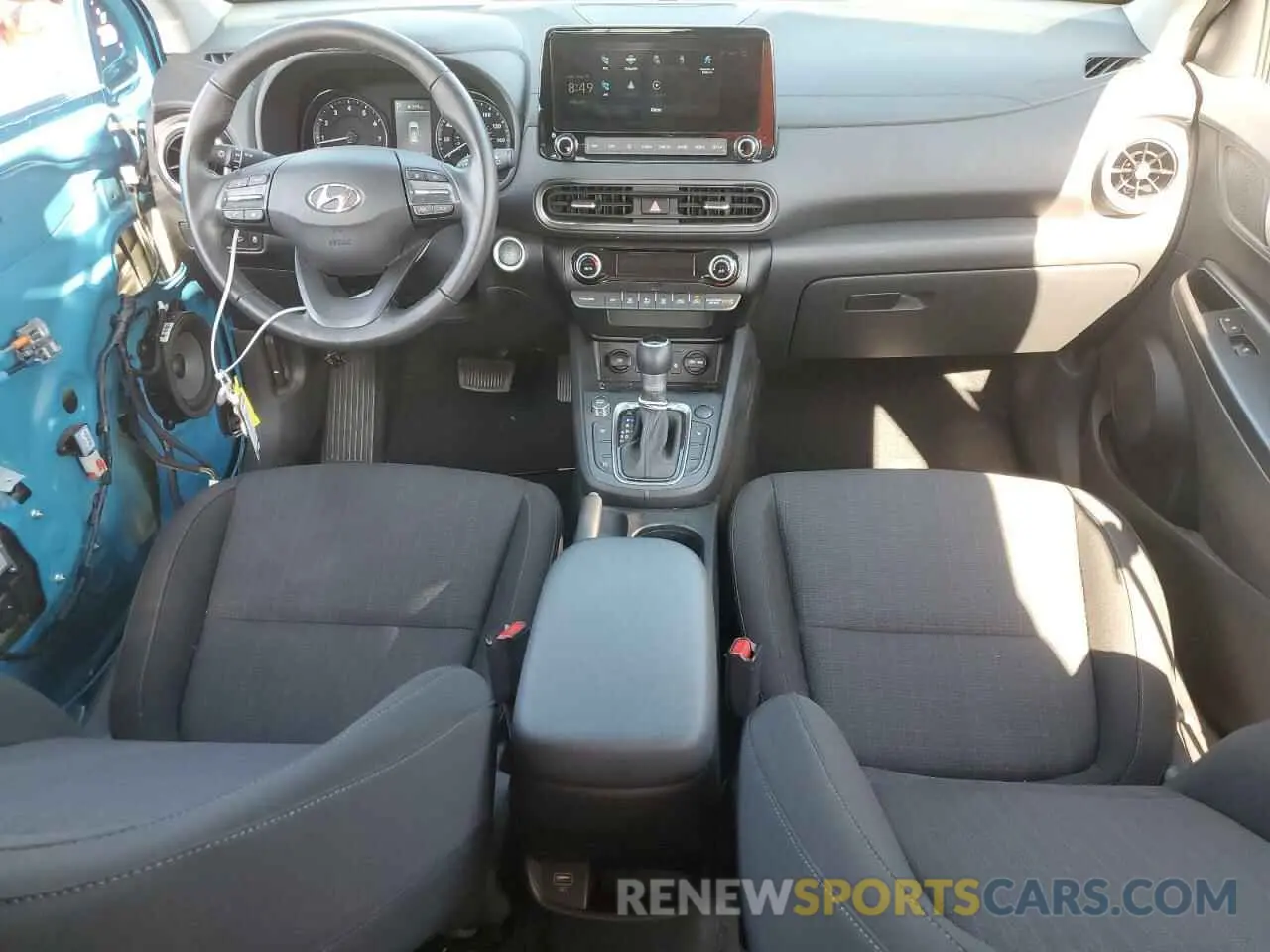 8 Photograph of a damaged car KM8K32AB1PU965573 HYUNDAI KONA 2023