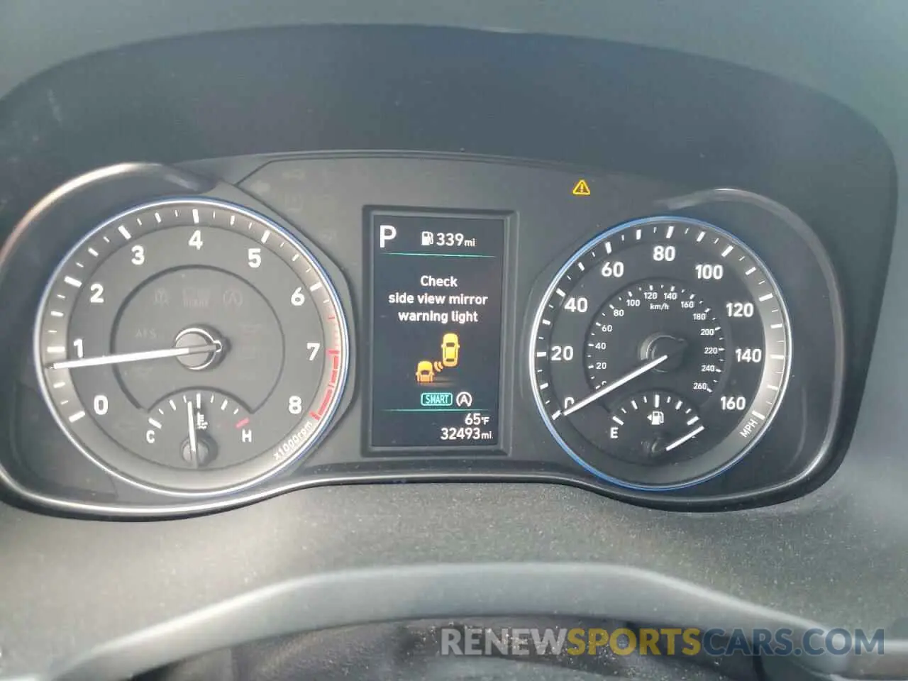 9 Photograph of a damaged car KM8K32AB1PU965573 HYUNDAI KONA 2023
