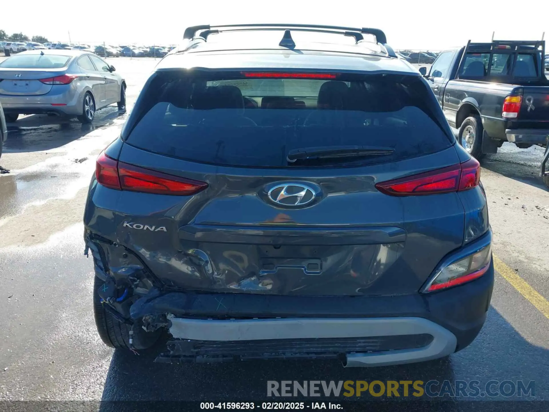 16 Photograph of a damaged car KM8K32AB2PU996203 HYUNDAI KONA 2023