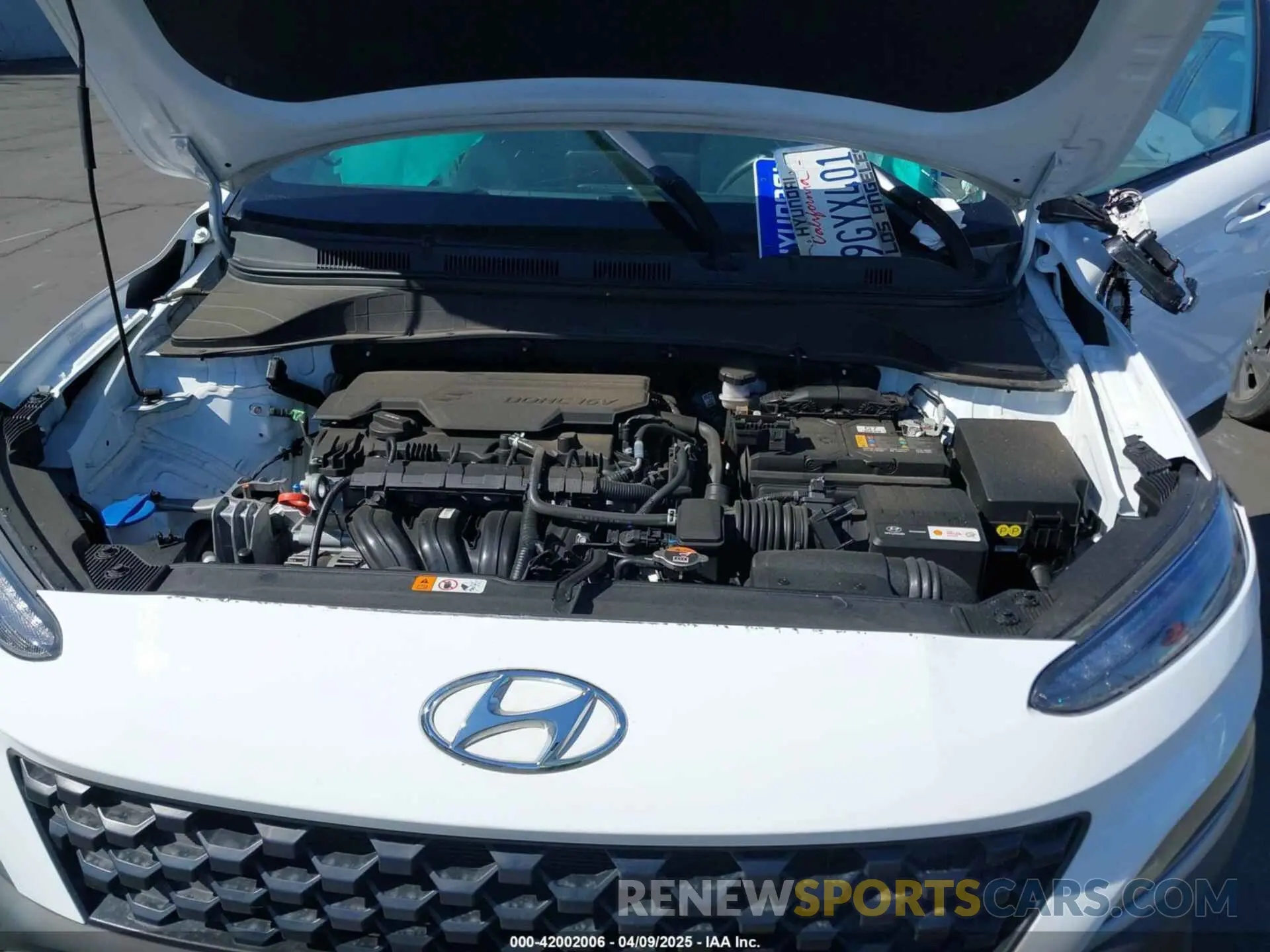 10 Photograph of a damaged car KM8K32AB3PU049347 HYUNDAI KONA 2023