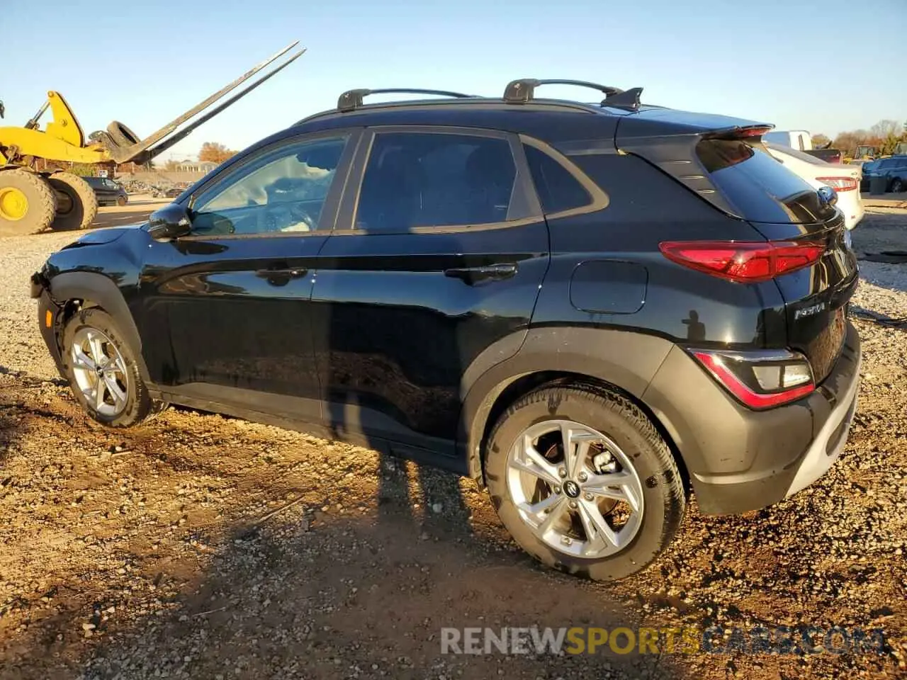 2 Photograph of a damaged car KM8K32AB4PU046439 HYUNDAI KONA 2023
