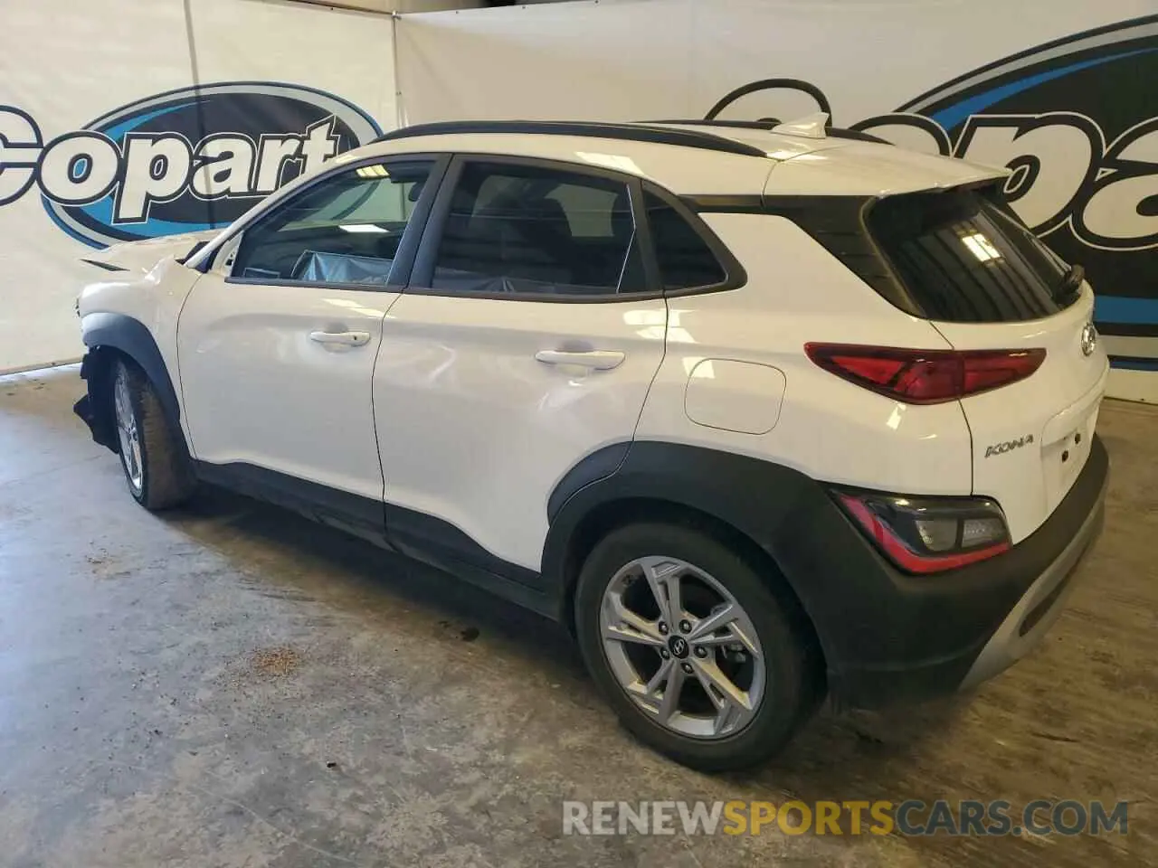 2 Photograph of a damaged car KM8K32AB5PU062861 HYUNDAI KONA 2023
