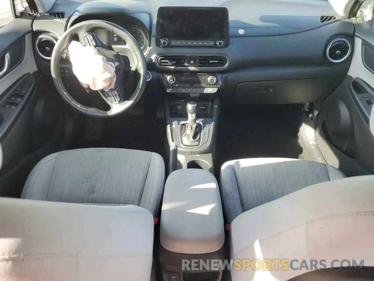 8 Photograph of a damaged car KM8K32AB5PU062861 HYUNDAI KONA 2023
