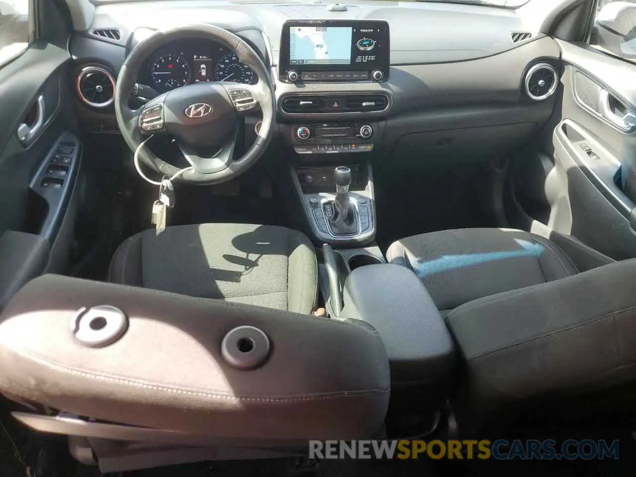 8 Photograph of a damaged car KM8K32AB7PU957364 HYUNDAI KONA 2023
