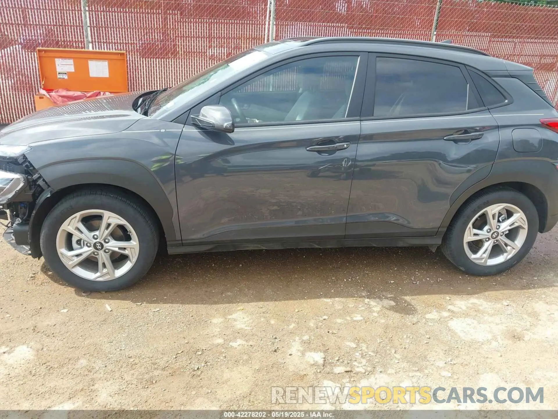 14 Photograph of a damaged car KM8K32AB8PU057198 HYUNDAI KONA 2023